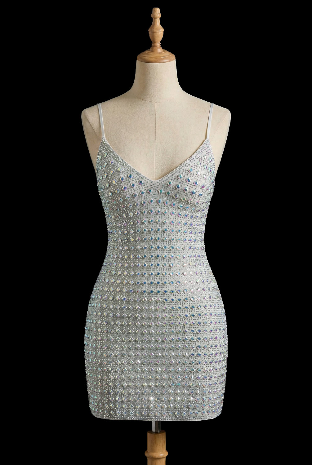 Elbise kumaşına rhinestone taş baskı örneği - Hotfix taş dizayn İstanbul