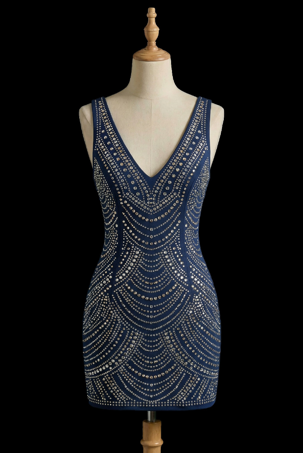 Kristal rhinestone taş baskı - Swarovski taş dizayn tekstil kumaşı